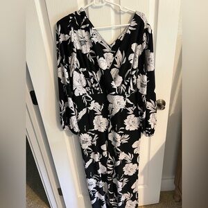 Soft surroundings floral Jumpsuit